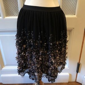 NWT Floral Skater Skirt